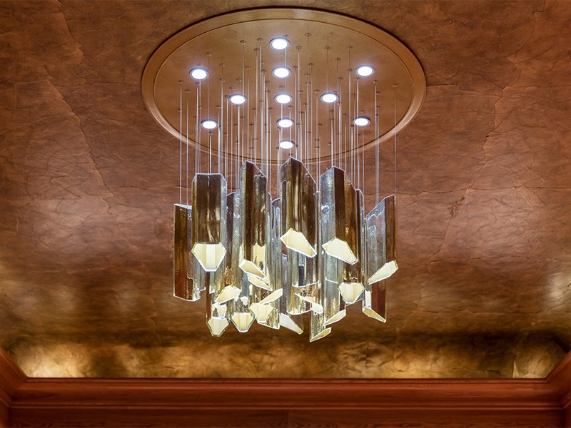 Custom Pendant Lights for Real Estate Lobbies