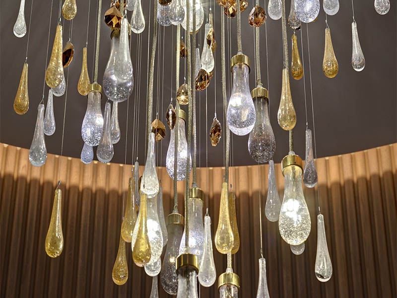 Customizable Hotel Hanging Chandeliers