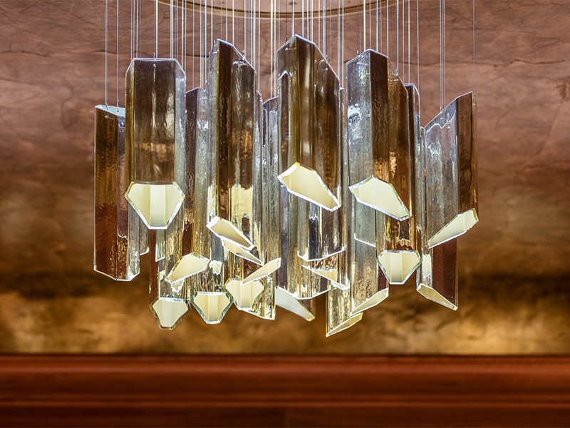 Custom Pendant Lights for Real Estate Lobbies