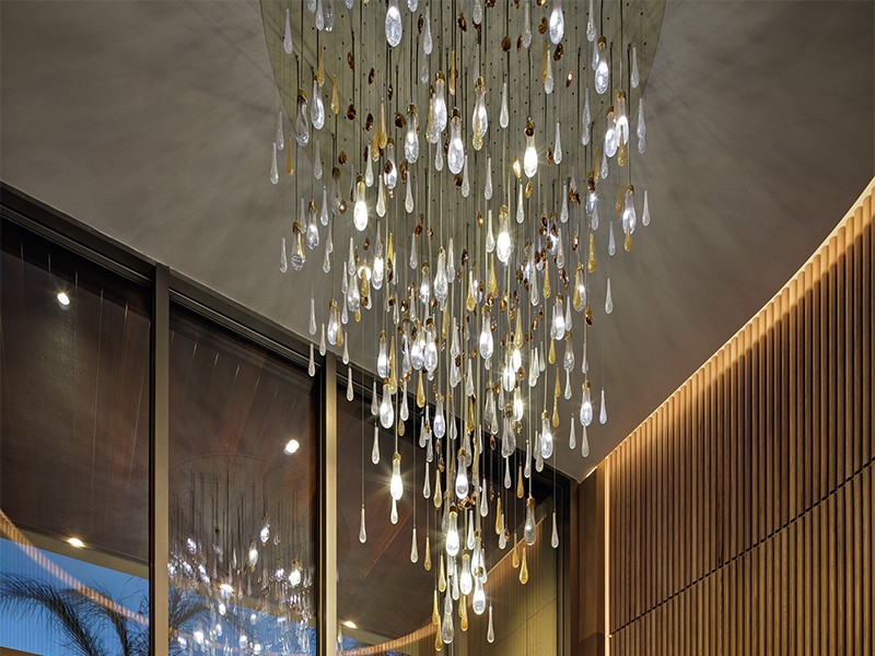 Customizable Hotel Hanging Chandeliers