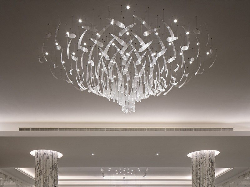 Custom Chandelier for Star Hotel Lighting