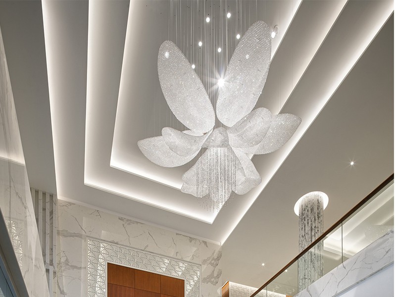 Custom Chandelier for Star Hotel Lighting