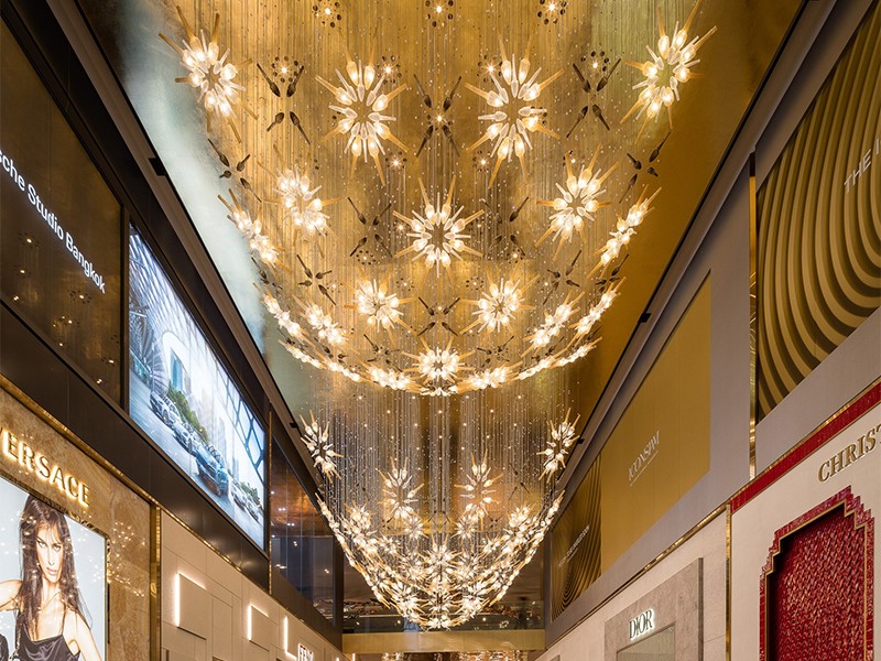 Custom Chandeliers for Hotel Waiting Areas