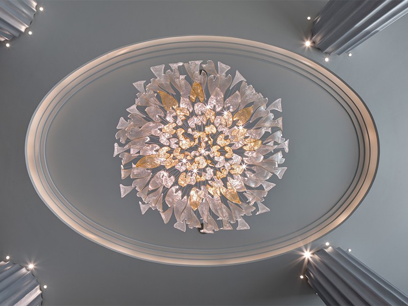 Customized Hall Crystal Project Chandelier Lamp