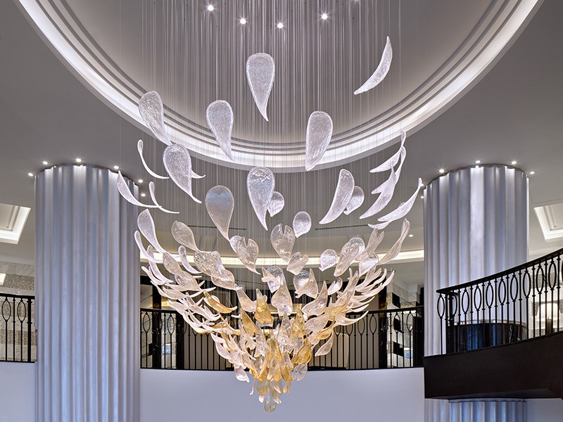 Customized Hall Crystal Project Chandelier Lamp