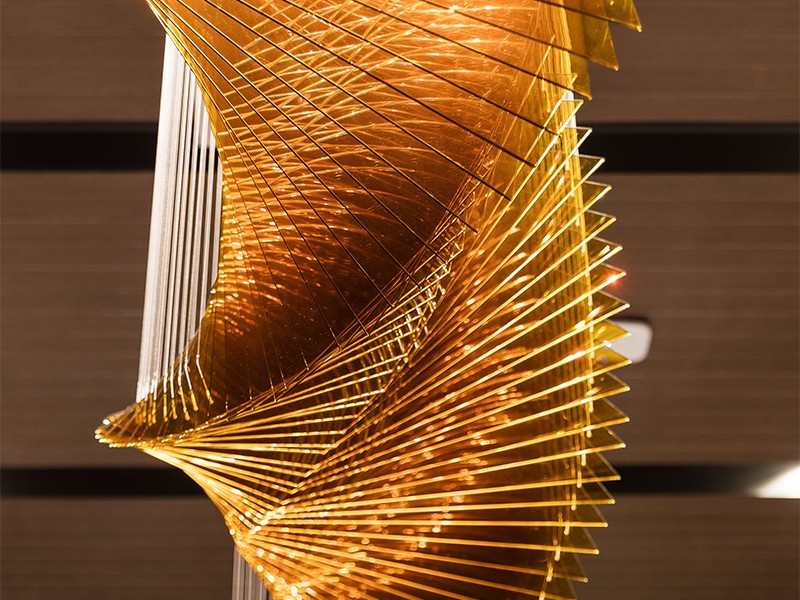 Large Crystal Chandelier for Hotel Lobby