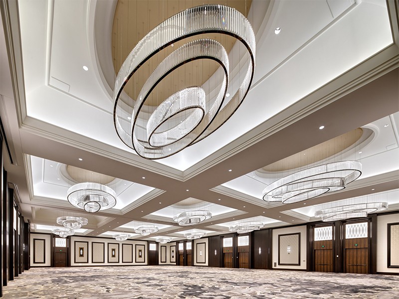 Custom Hotel Lobby Ceiling Chandelier