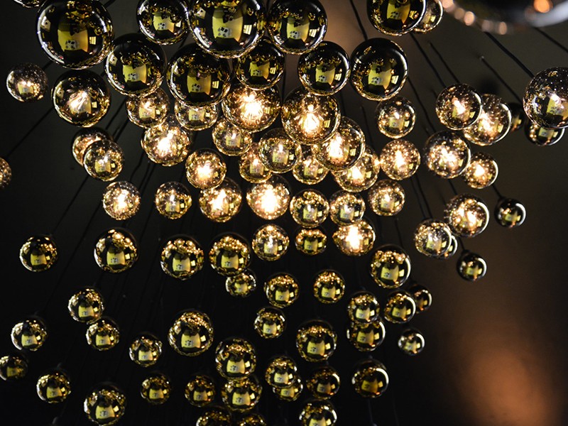 Modern Amber Chandelier for The Banquet Hall