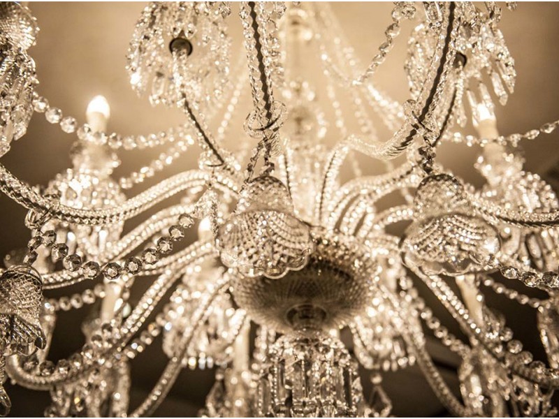 Customized Large Crystal Banquet Lobby Chandelier Lights