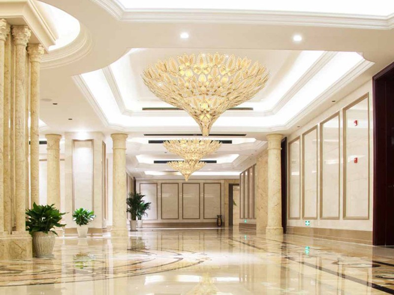 Modern Customization Design Cylindrical Crystal Chandelier