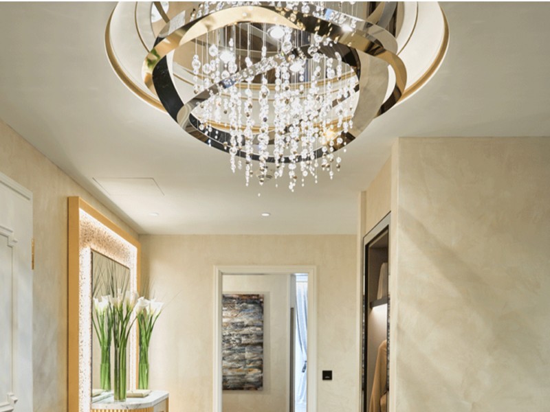 Customizable Attractive Exhibition Hall Crystal Chandelier