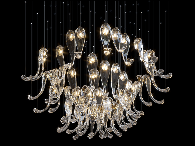 High Brightness Indoor Modern Classic Custom Chandelier