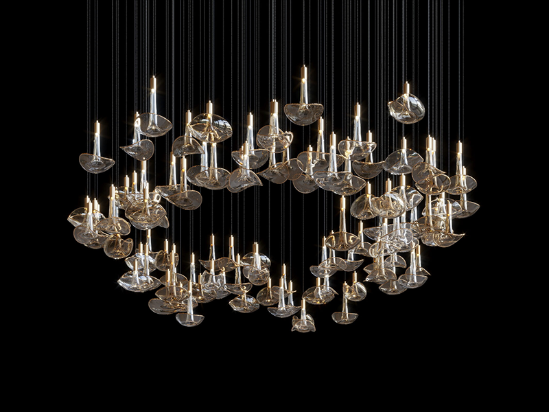 Modern Crystal Chandelier for Villa