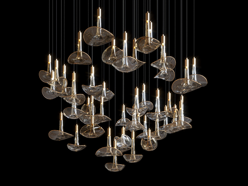 Modern Crystal Chandelier for Villa