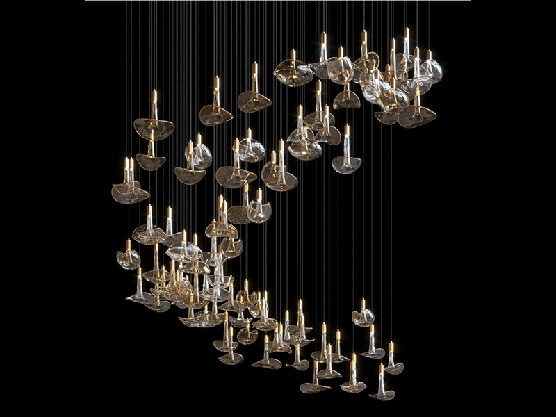 Modern Crystal Chandelier for Villa