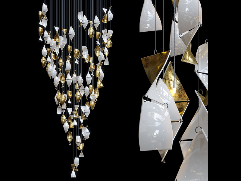 Luxury Glass Chandelier