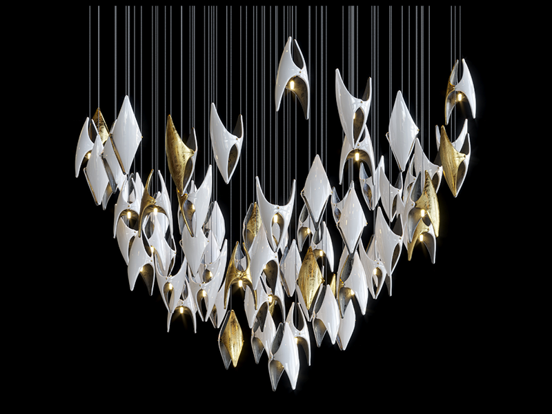 Contemporary Pendant Chandelier