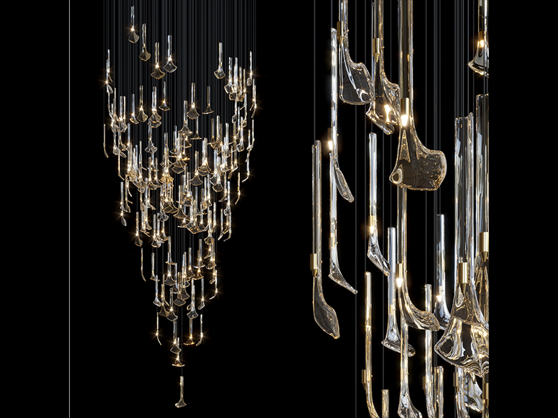 Radiant Serenity Chandelier