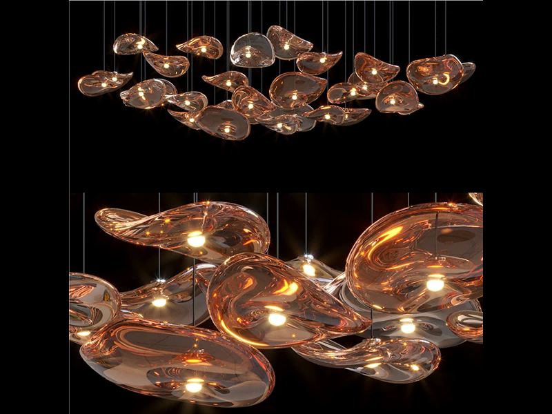 Regal Glow Chandelier