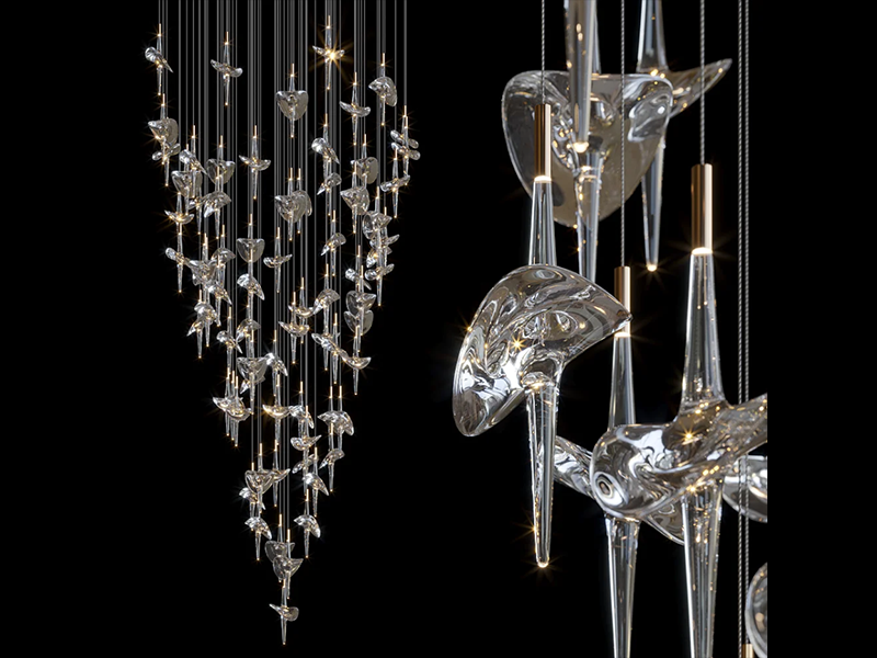 Sparkling Diamond Chandelier