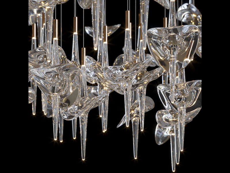 Sparkling Diamond Chandelier