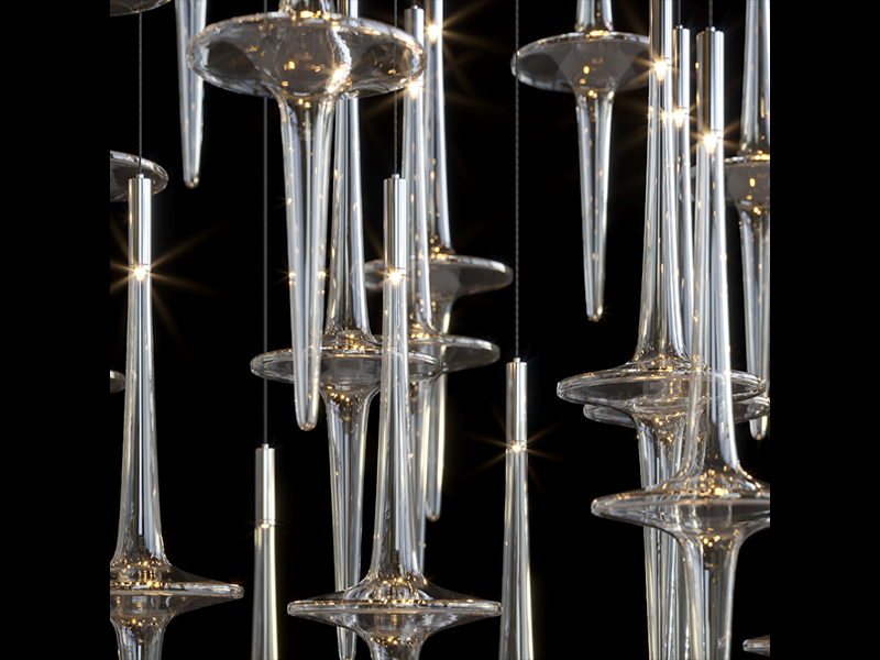 Infinite Light Chandelier