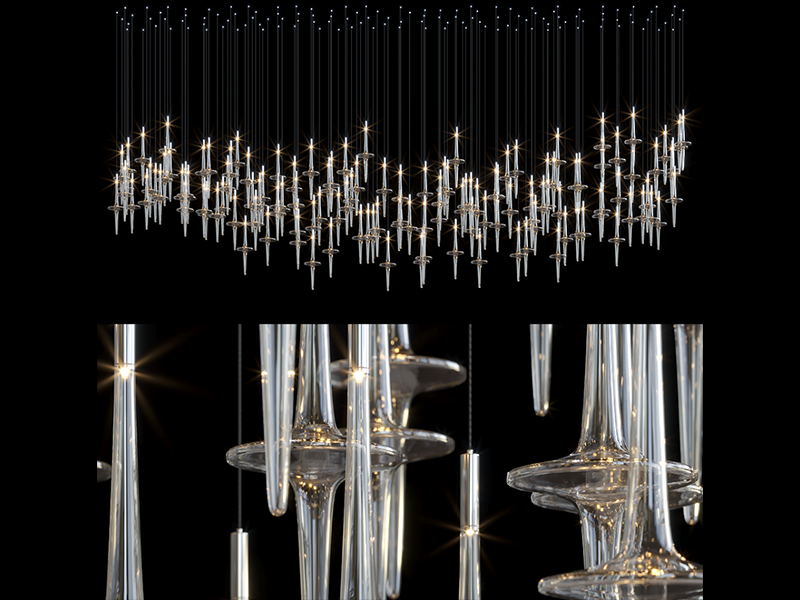 Infinite Light Chandelier