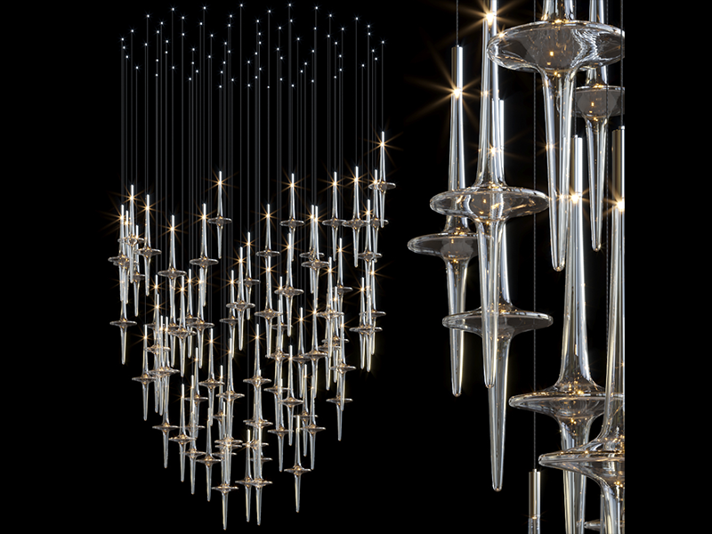 Infinite Light Chandelier