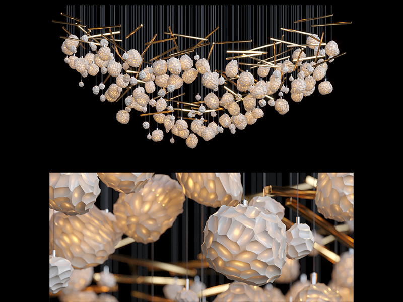 Rystal Lustre Chandelier