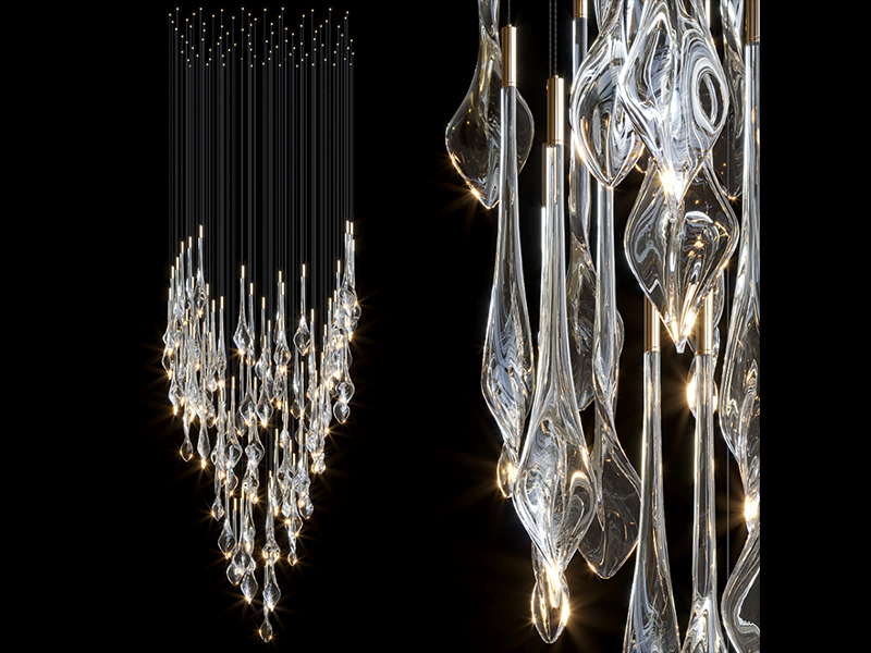 Glamour Crystal Chandelier