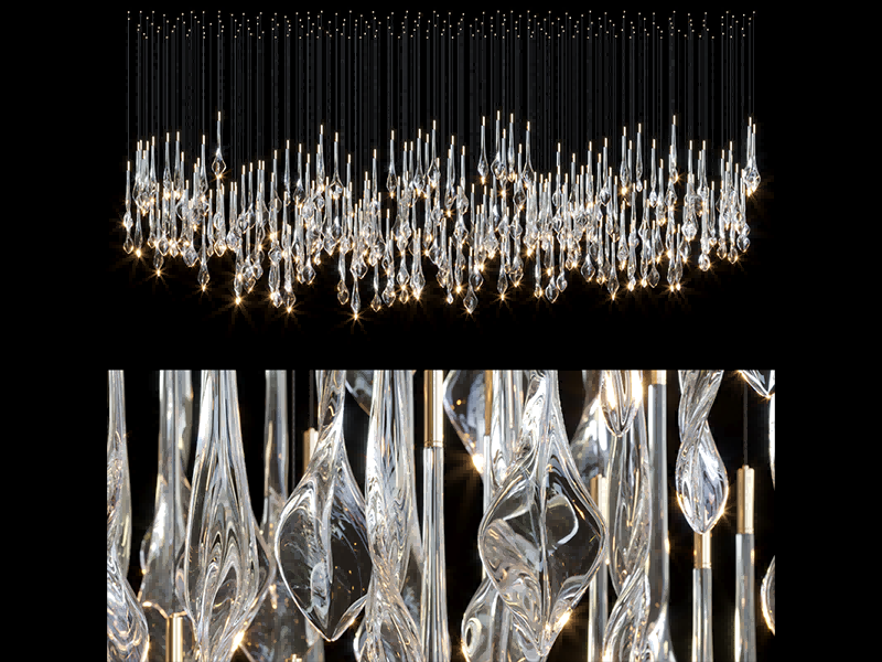 Glamour Crystal Chandelier