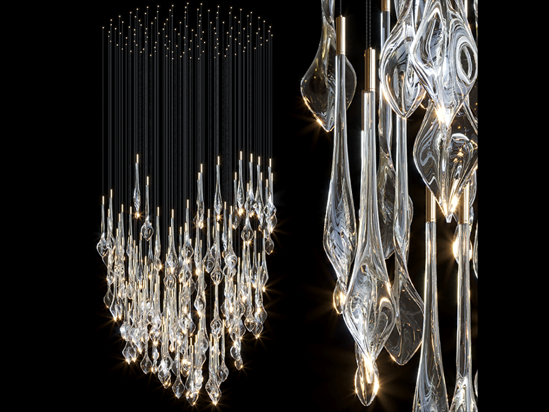 Glamour Crystal Chandelier