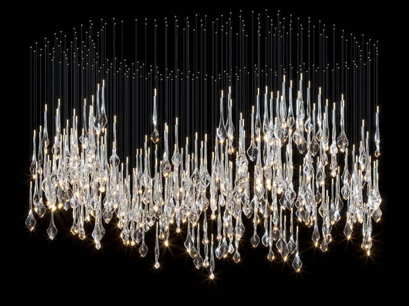 Glamour Crystal Chandelier