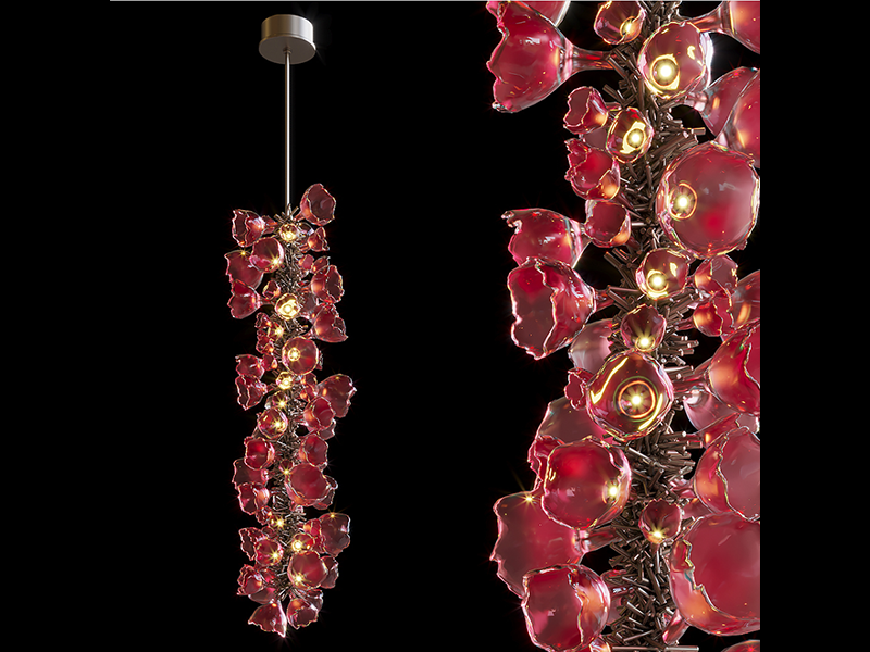 Radiant Jewelstone Chandelier