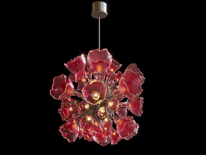 Radiant Jewelstone Chandelier