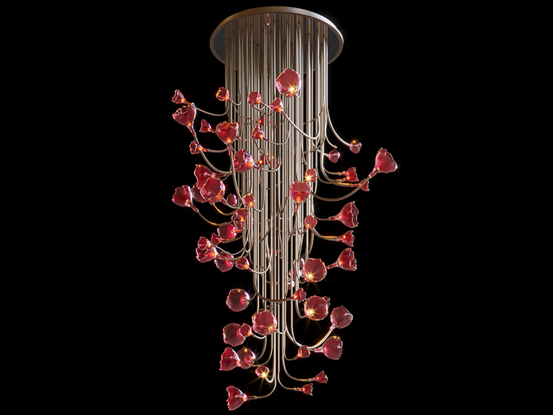 Radiant Jewelstone Chandelier