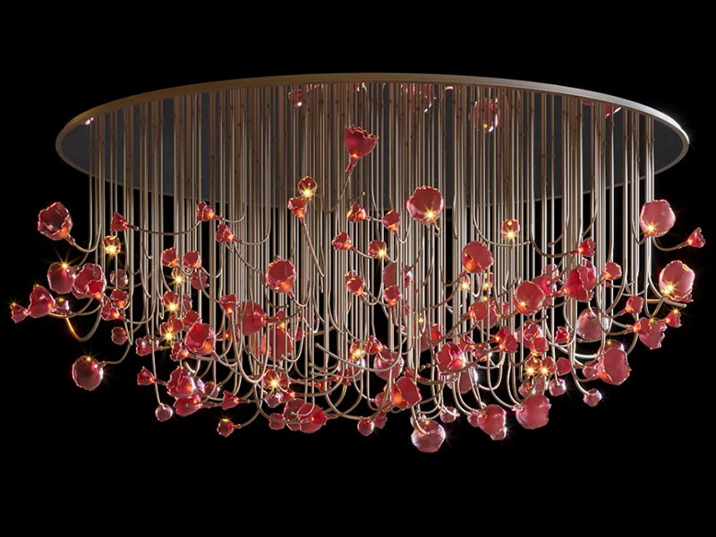 Radiant Jewelstone Chandelier