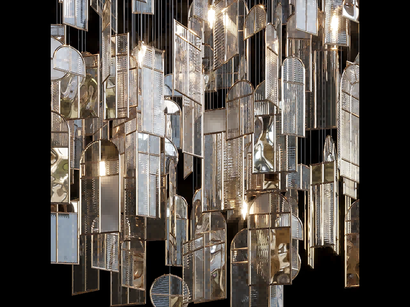 Crystal Serene Chandelier