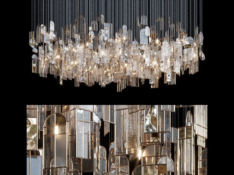 Crystal Serene Chandelier