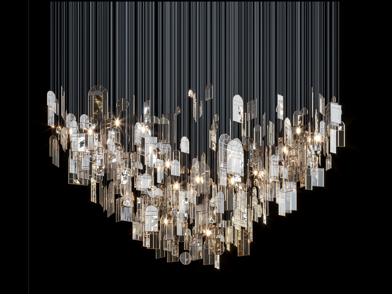 Crystal Serene Chandelier