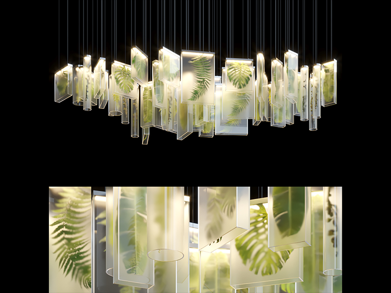 Aurora Light Chandelier