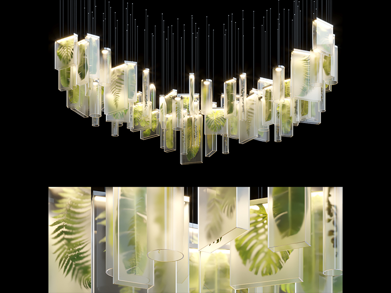 Aurora Light Chandelier