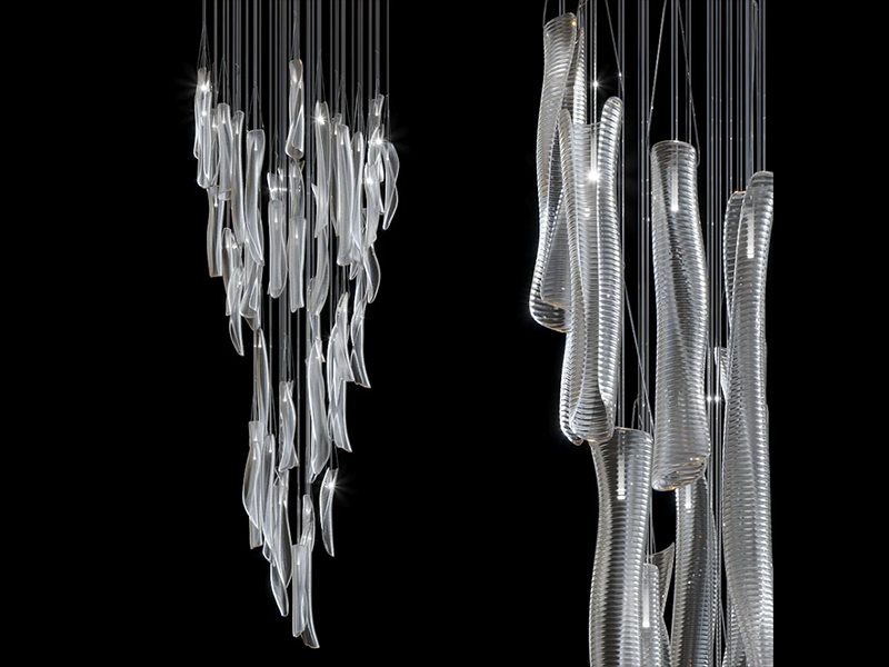 Silver Sky Chandelier