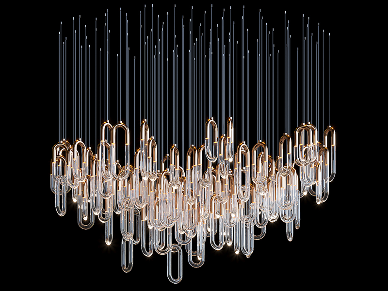 Moonlight Gem Chandelier