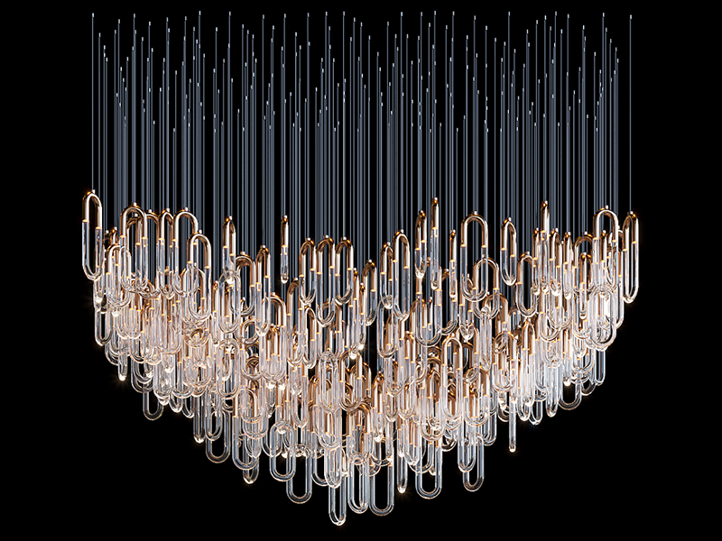 Moonlight Gem Chandelier