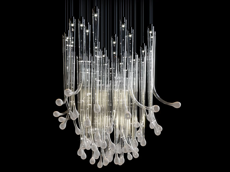 Serene Glow Chandelier