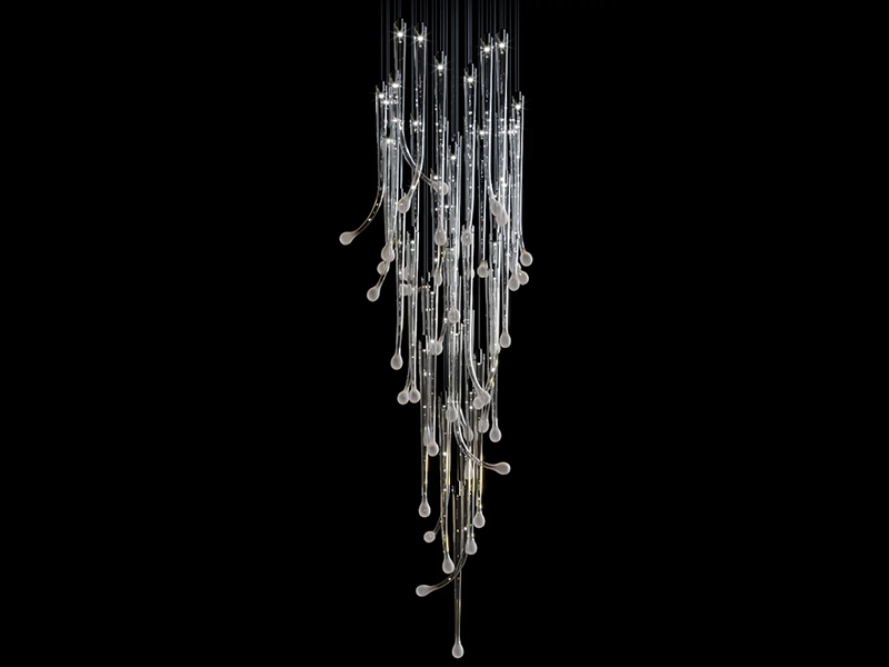 Serene Glow Chandelier