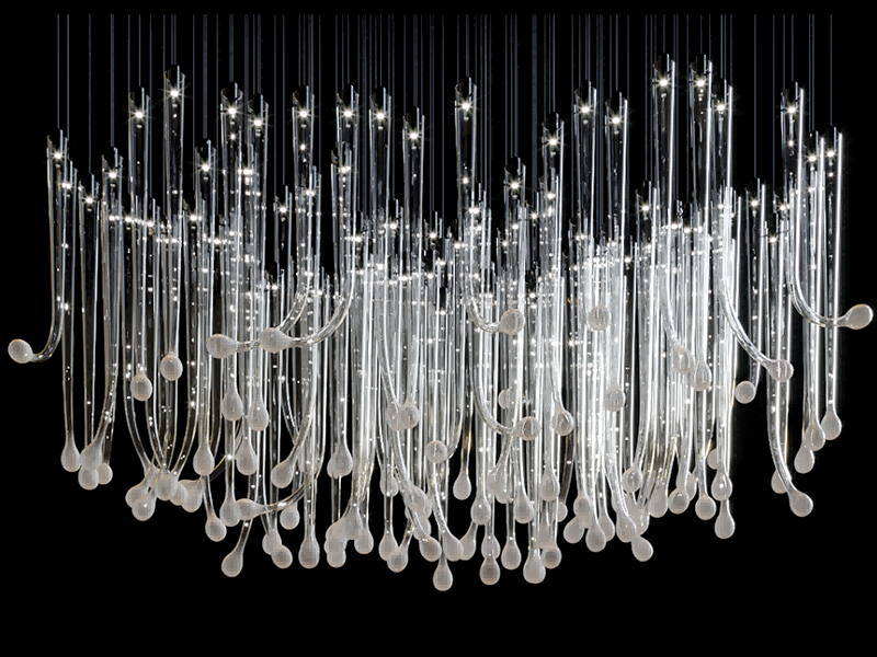 Serene Glow Chandelier