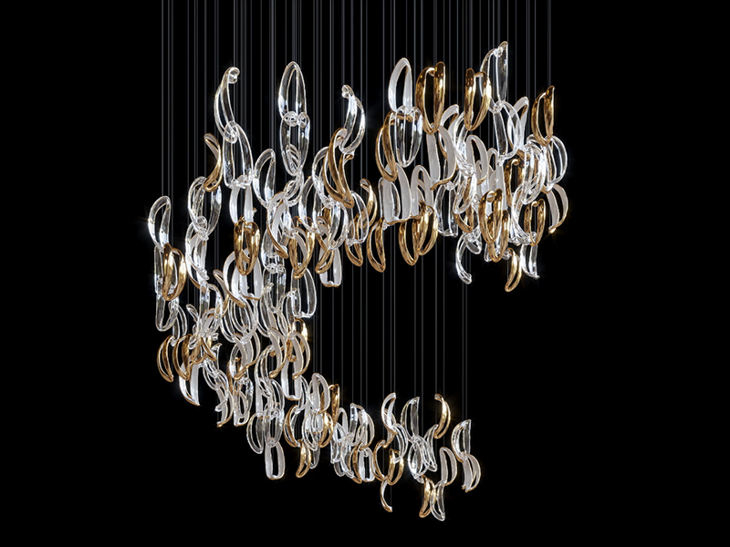 Aurora Crystal Chandelier