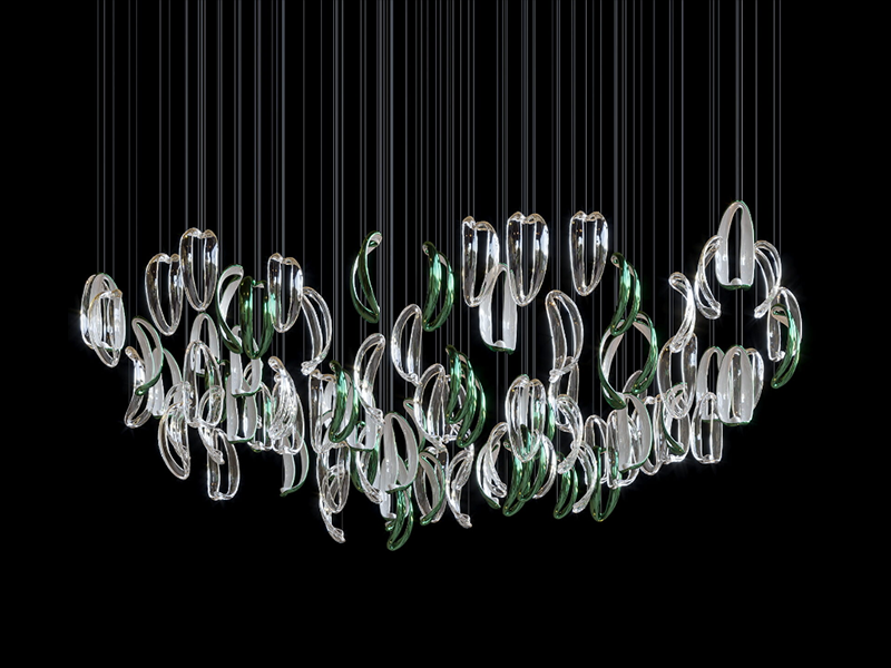 Aurora Crystal Chandelier